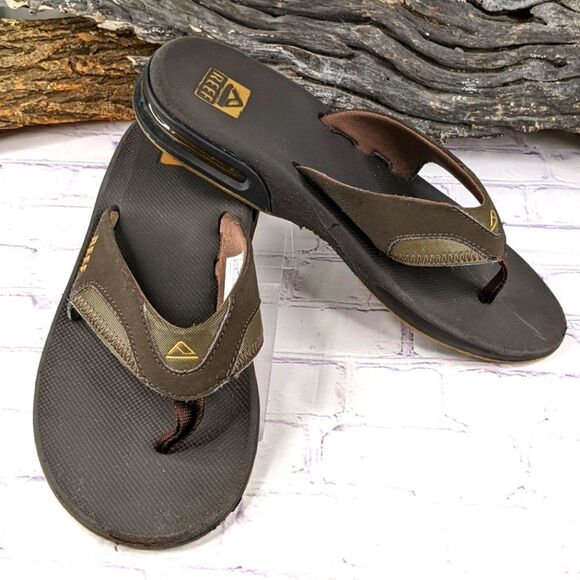 Reef Fanning Sandals Flip Flops - Picture 1 of 9
